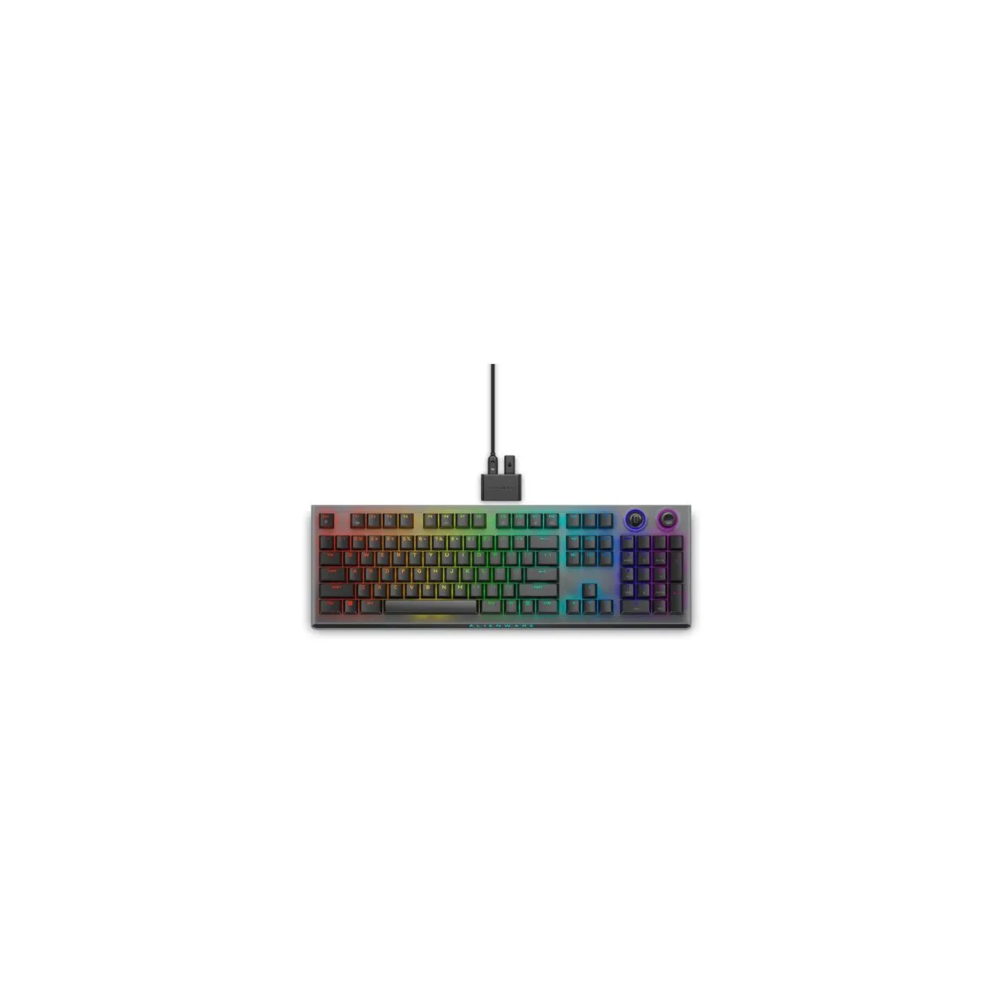 Dell | Alienware Tri-Mode AW920K | Wireless Gaming Keyboard | Wireless | Bluetooth | RGB LED light | Wireless connection | US | 