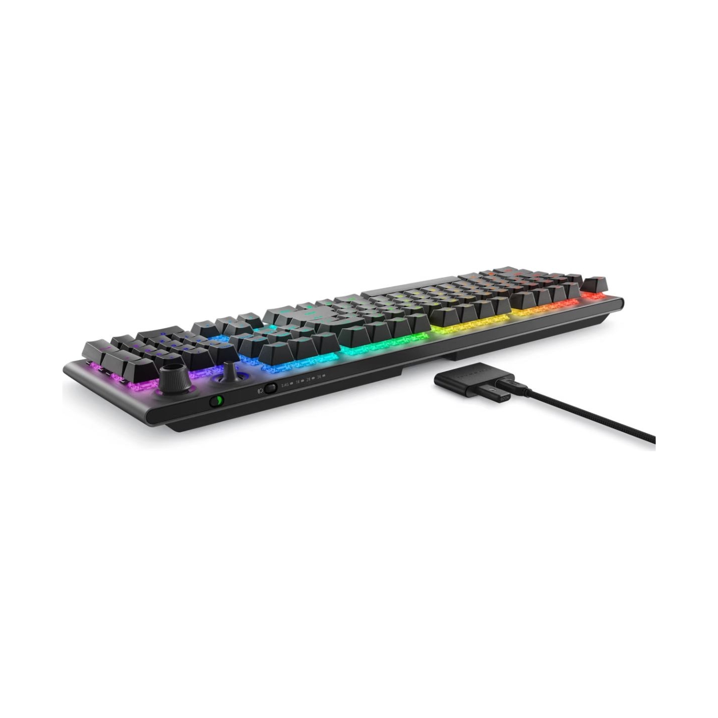 Dell | Alienware Tri-Mode AW920K | Wireless Gaming Keyboard | Wireless | Bluetooth | RGB LED light | Wireless connection | US | 