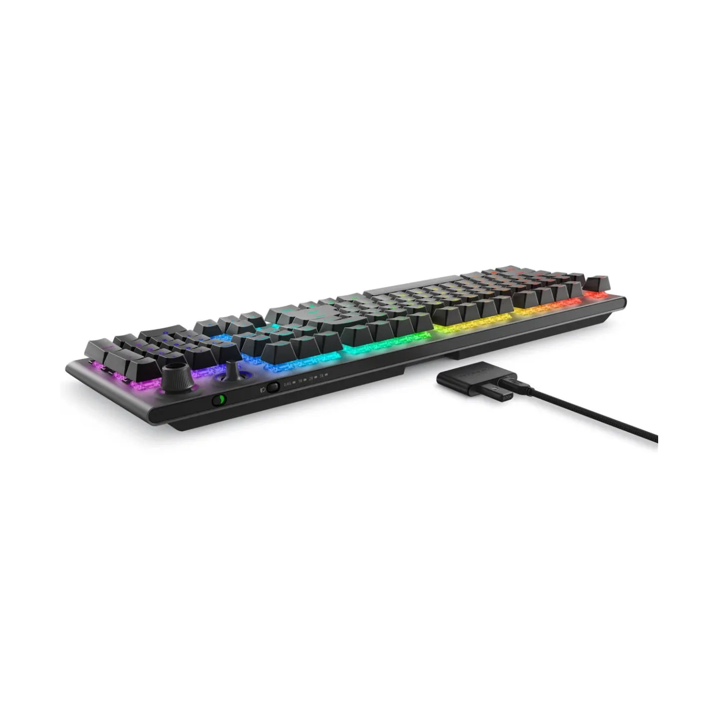 Dell | Alienware Tri-Mode AW920K | Wireless Gaming Keyboard | Wireless | Bluetooth | RGB LED light | Wireless connection | US | 