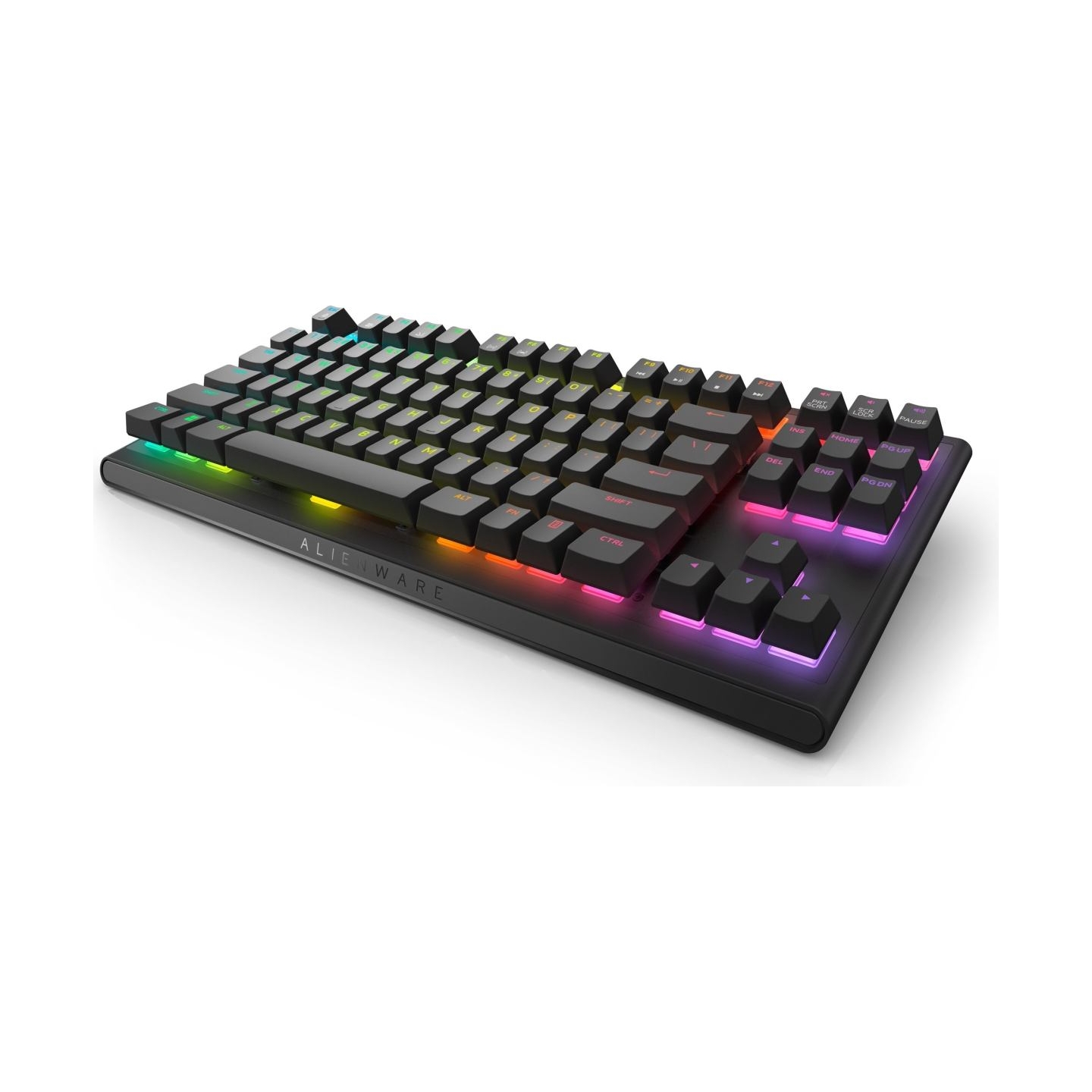 Dell Alienware Tenkeyless AW420K | Gaming Keyboard | Wired | EN | CHERRY MX Red | Dark Side of the Moon
