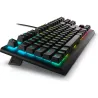 Dell Alienware Tenkeyless AW420K | Gaming Keyboard | Wired | EN | CHERRY MX Red | Dark Side of the Moon