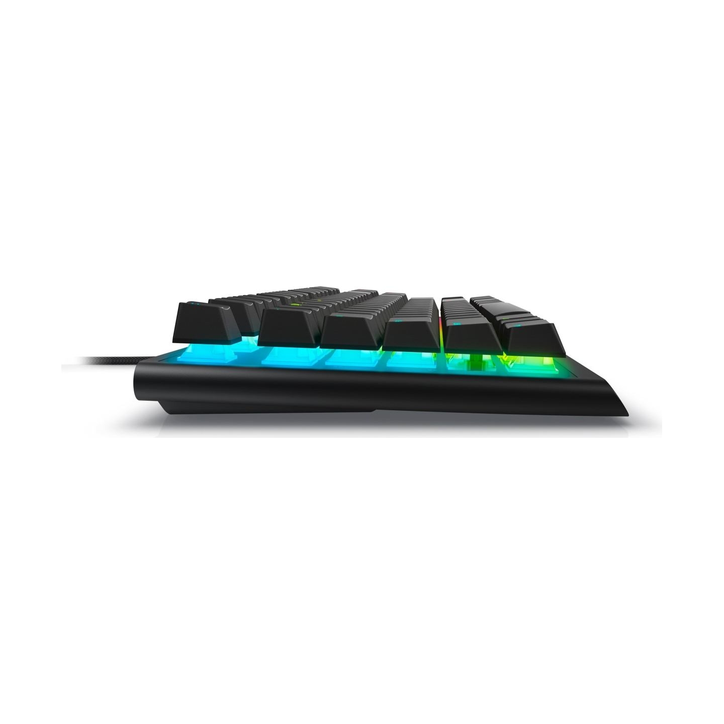 Dell Alienware Tenkeyless AW420K | Gaming Keyboard | Wired | EN | CHERRY MX Red | Dark Side of the Moon