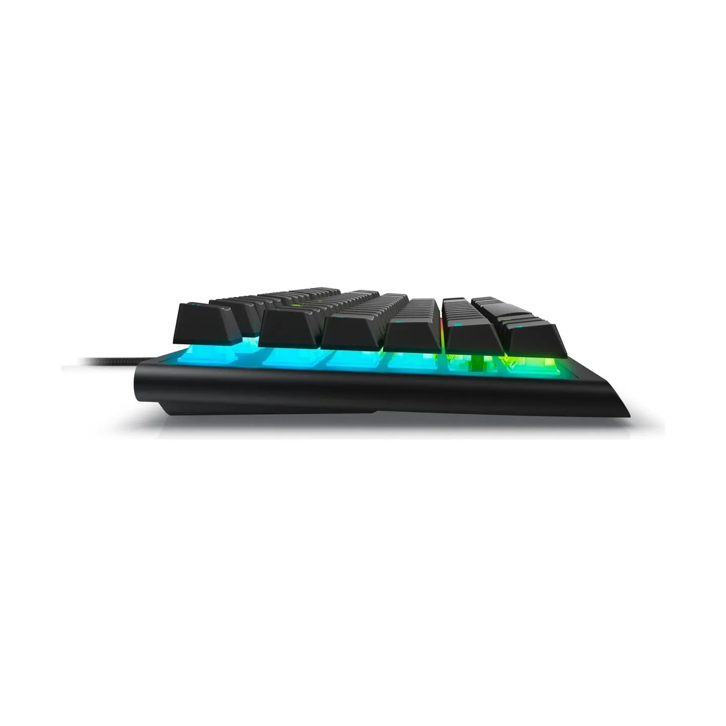 Dell Alienware Tenkeyless AW420K | Gaming Keyboard | Wired | EN | CHERRY MX Red | Dark Side of the Moon