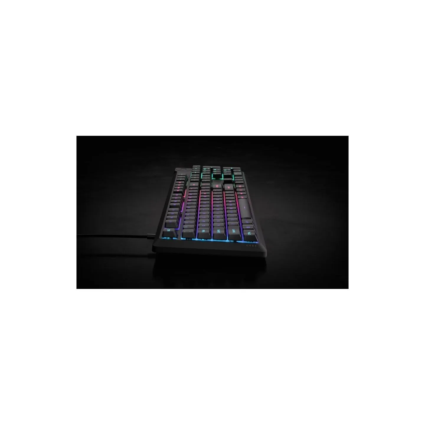 Corsair K55 CORE RGB | Gaming keyboard | Wired | NA | Black
