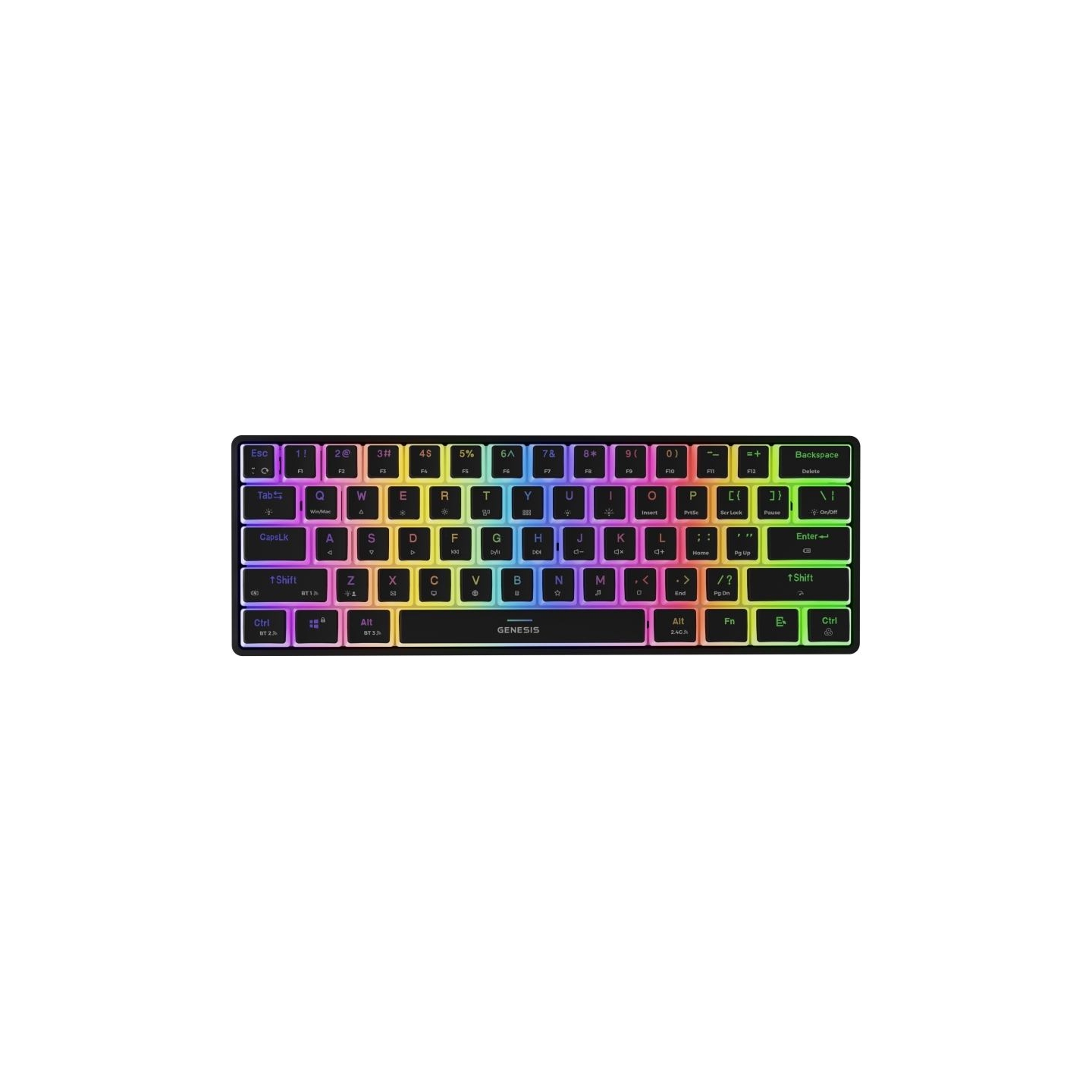 Genesis | THOR 660 G2 | Gaming Keyboard | Wireless/Wired | US | Linear | Black | RGB