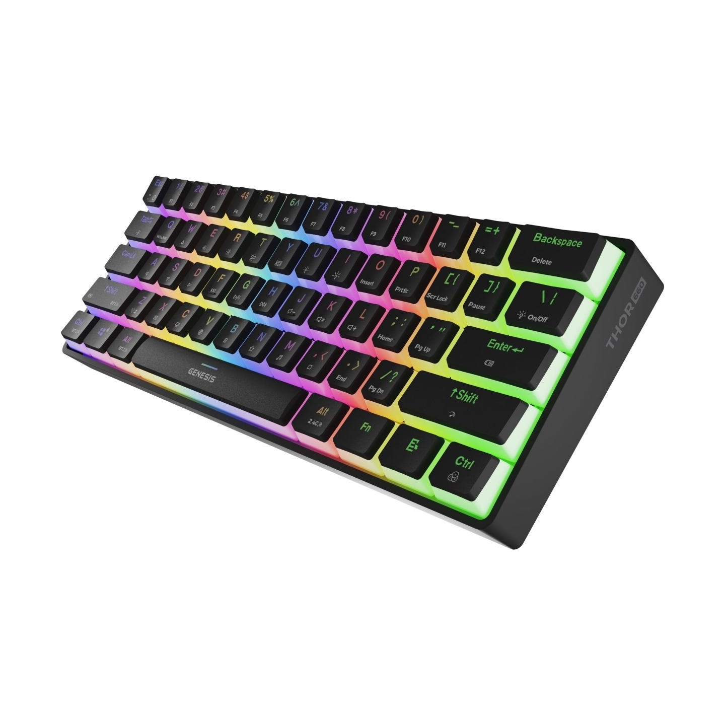 Genesis | THOR 660 G2 | Gaming Keyboard | Wireless/Wired | US | Linear | Black | RGB