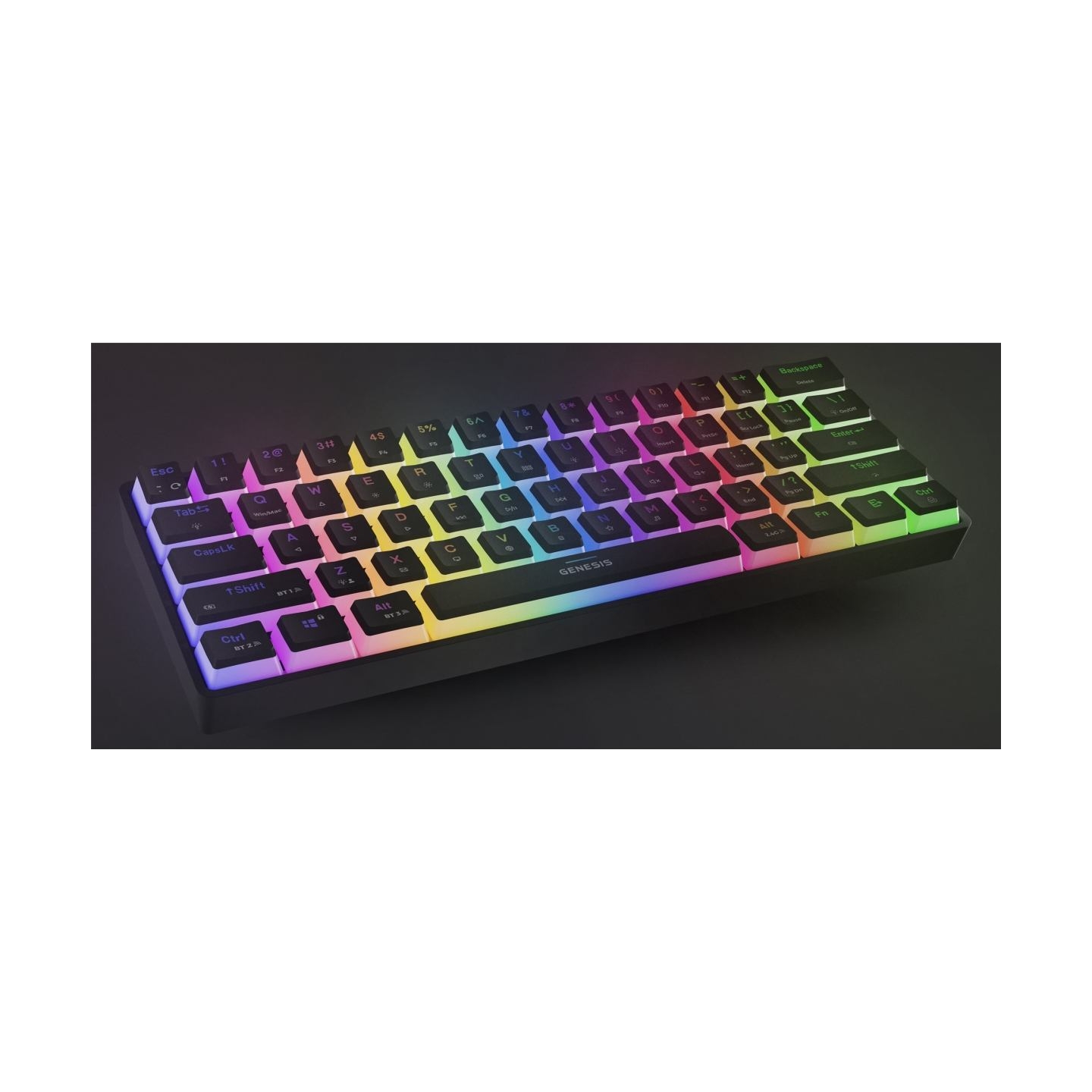 Genesis | THOR 660 G2 | Gaming Keyboard | Wireless/Wired | US | Linear | Black | RGB