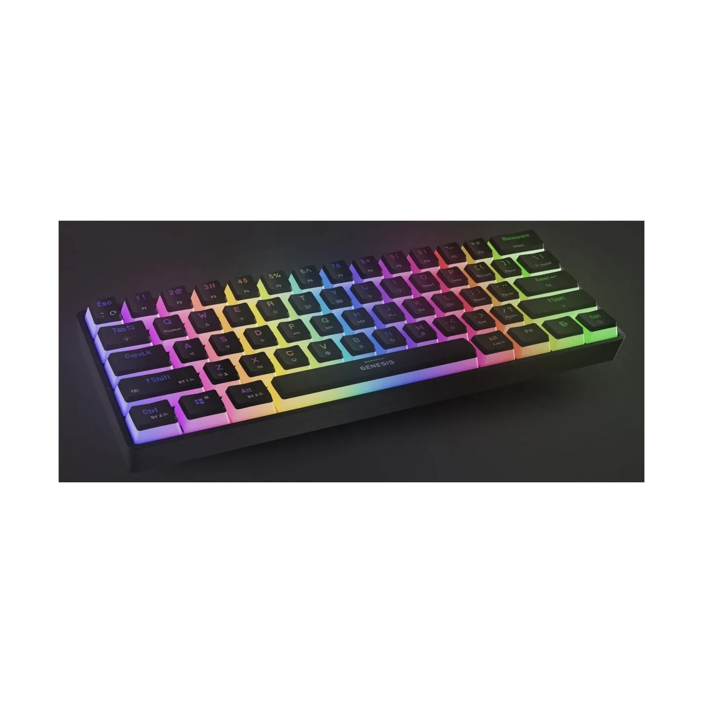 Genesis | THOR 660 G2 | Gaming Keyboard | Wireless/Wired | US | Linear | Black | RGB