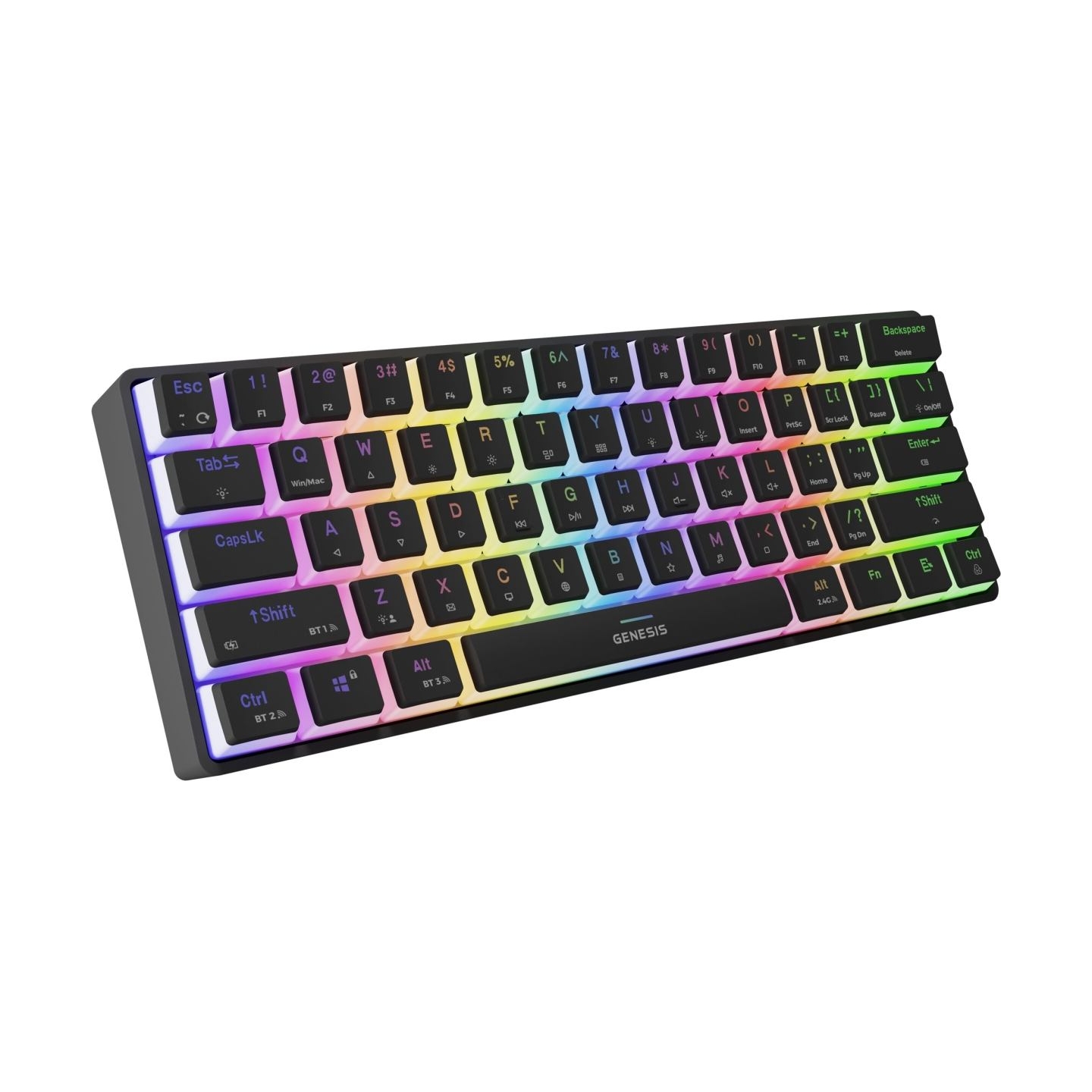 Genesis | THOR 660 G2 | Gaming Keyboard | Wireless/Wired | US | Linear | Black | RGB