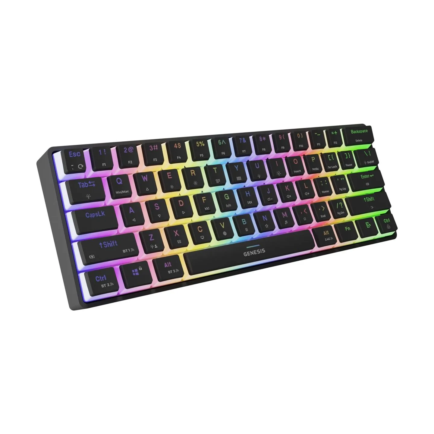 Genesis | THOR 660 G2 | Gaming Keyboard | Wireless/Wired | US | Linear | Black | RGB
