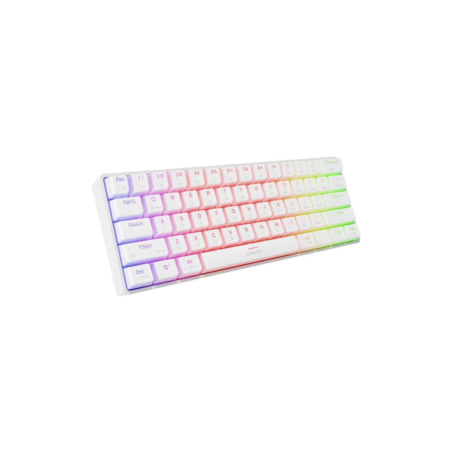 Genesis | THOR 660 G2 | Gaming Keyboard | Wireless/Wired | US | Linear | White | RGB
