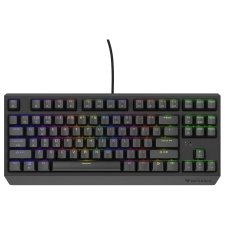 Genesis | THOR 230 TKL | Mechanical Gaming Keyboard | Wired | US | Linear | Black | RGB