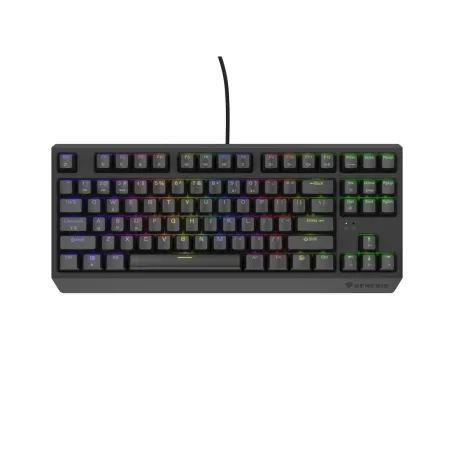 Genesis | THOR 230 TKL | Mechanical Gaming Keyboard | Wired | US | Linear | Black | RGB