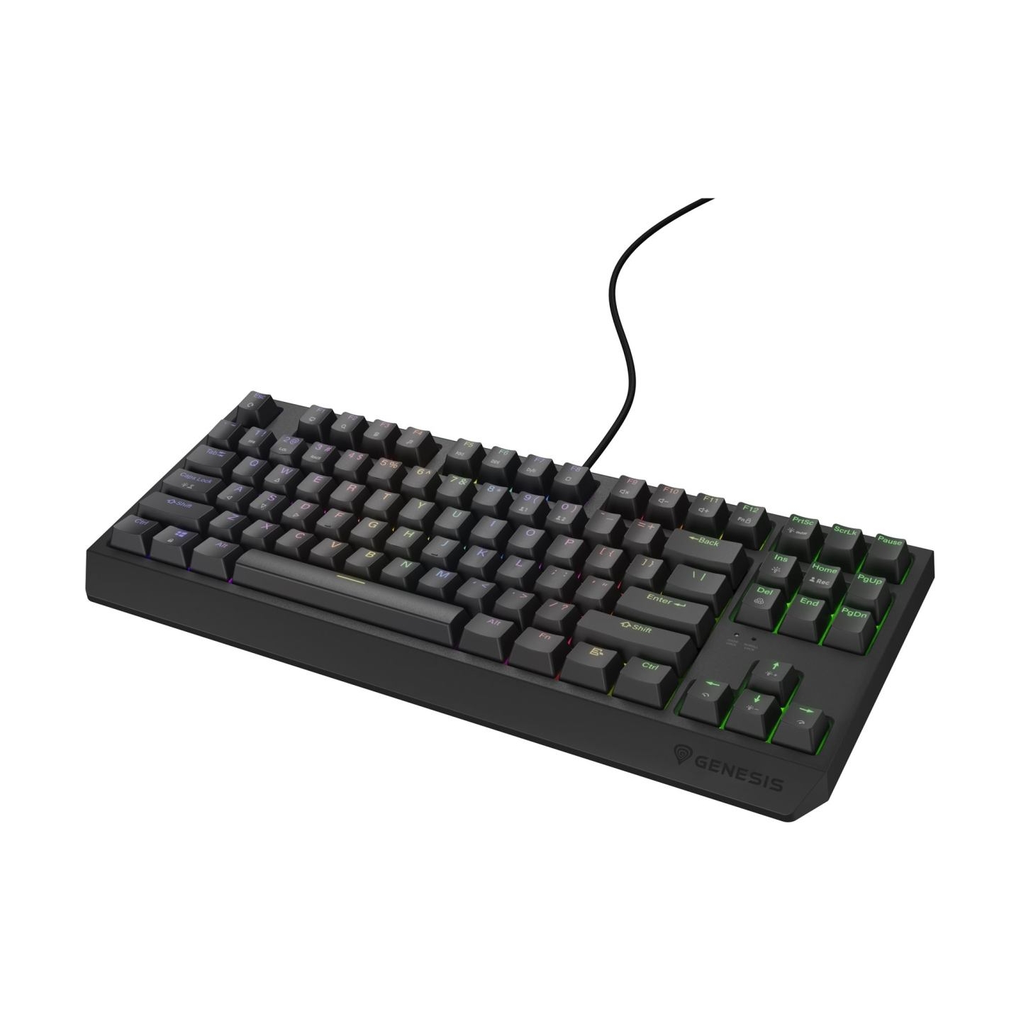 Genesis | THOR 230 TKL | Mechanical Gaming Keyboard | Wired | US | Linear | Black | RGB