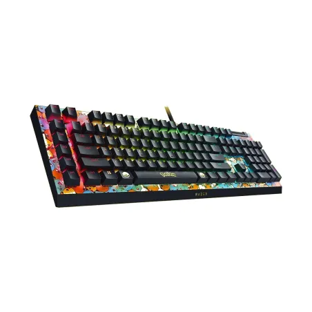 Razer | BlackWidow V4 X | Mechanical Gaming Keyboard | Wired | US | Green Mechanical Switches | Pokémon Edition | Chroma RGB