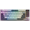MSI FORGE GK600 TKL WIRELESS SKY | Gaming Keyboard | Wireless | Bluetooth | US | Mechanical Linear