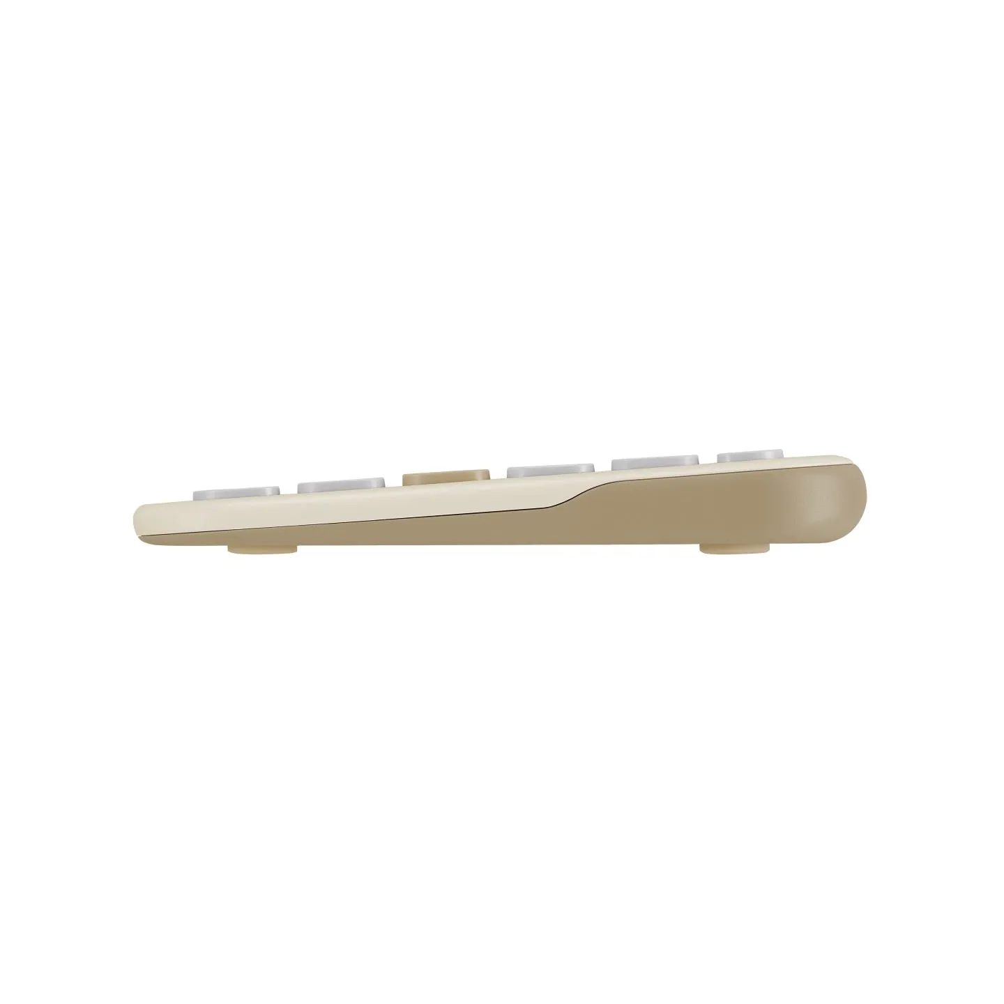 Asus Marshmallow KW100 | Keyboard | Wireless | US International | Oat Milk