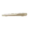 Asus Marshmallow KW100 | Keyboard | Wireless | US International | Oat Milk