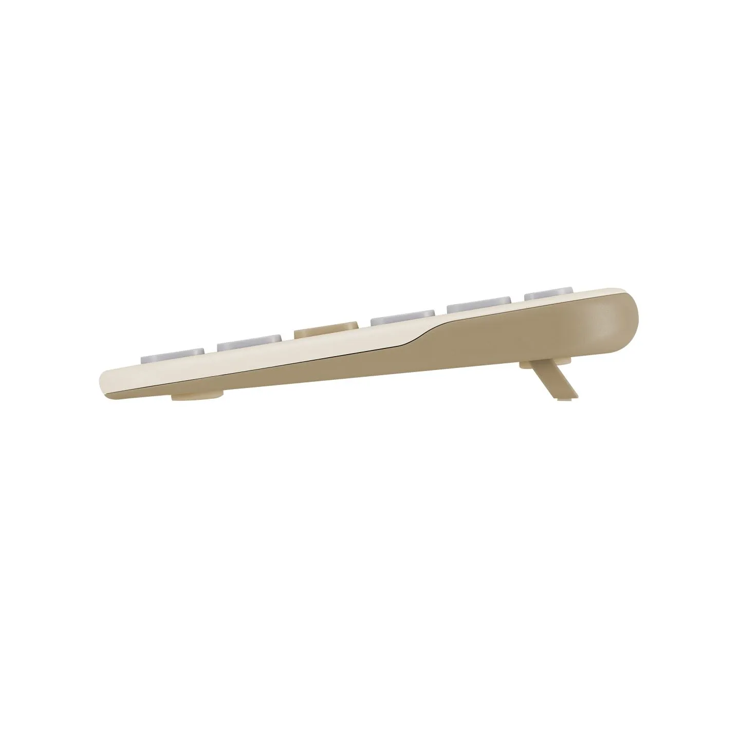 Asus Marshmallow KW100 | Keyboard | Wireless | US International | Oat Milk