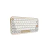 Asus Marshmallow KW100 | Keyboard | Wireless | US International | Oat Milk