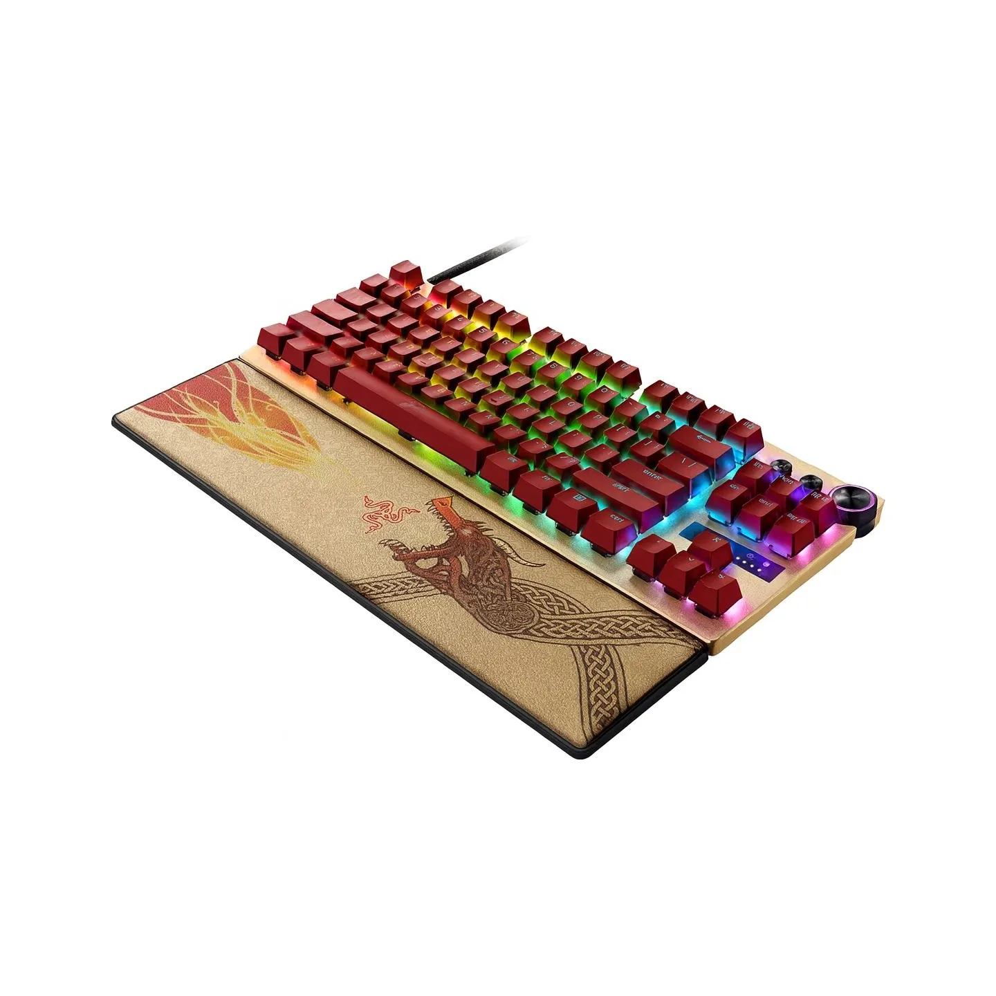 Razer Huntsman V3 Pro Tenkeyless | Gaming Keyboard | Wired | US | Razer Analog Optical Switch Gen-2 | Counter-Strike 2 Edition