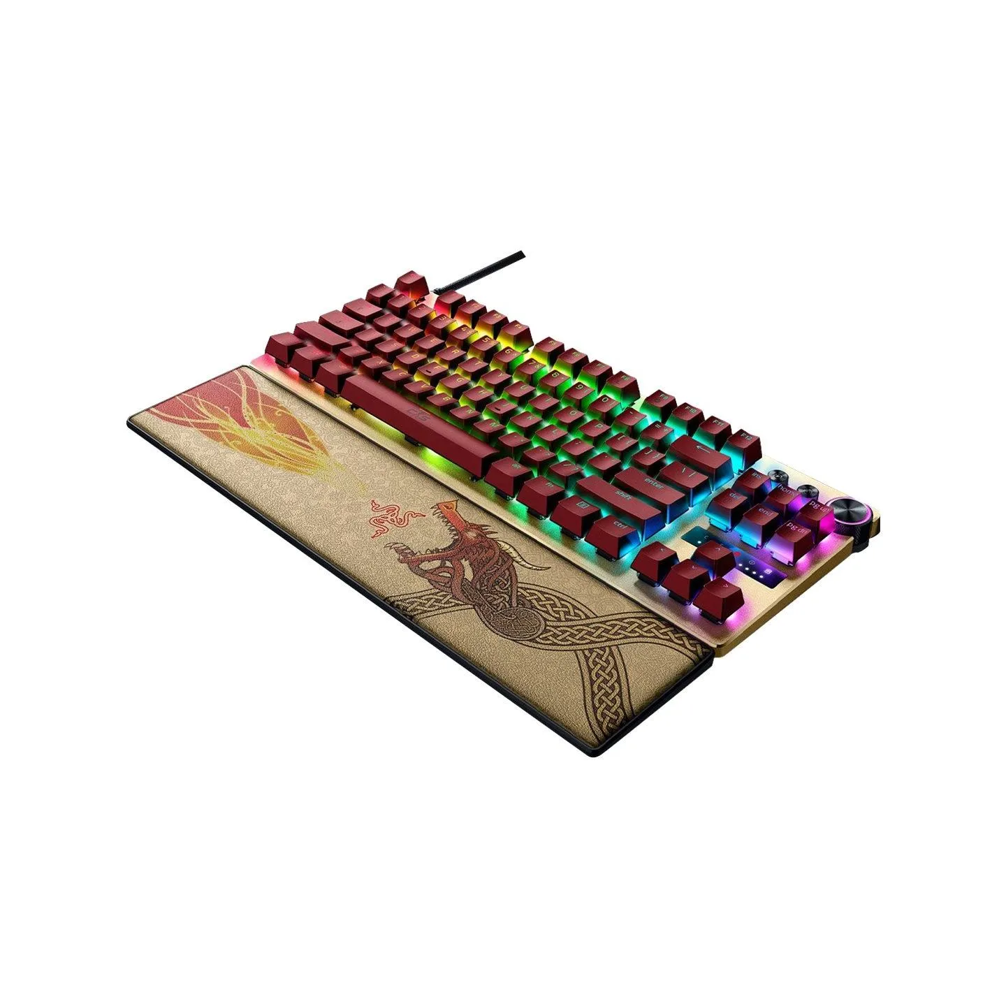 Razer Huntsman V3 Pro Tenkeyless | Gaming Keyboard | Wired | US | Razer Analog Optical Switch Gen-2 | Counter-Strike 2 Edition