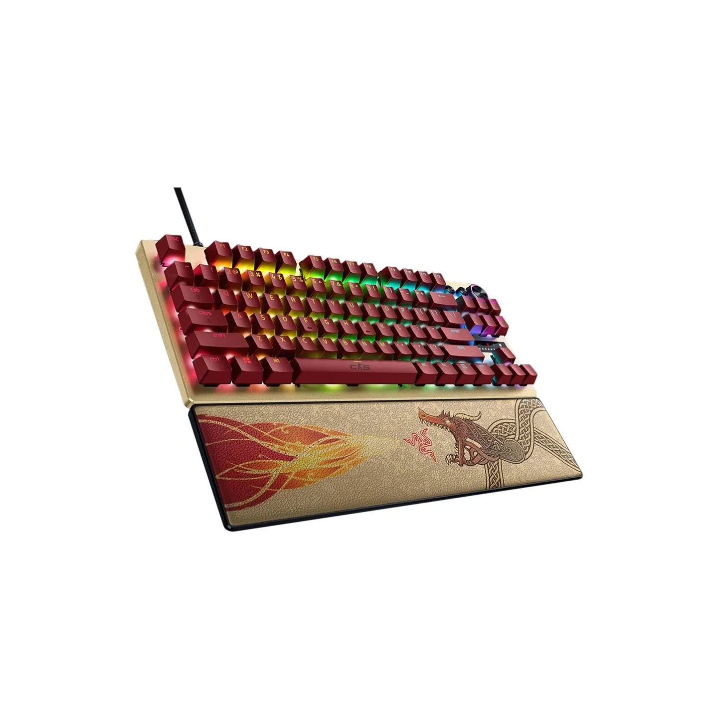 Razer Huntsman V3 Pro Tenkeyless | Gaming Keyboard | Wired | US | Razer Analog Optical Switch Gen-2 | Counter-Strike 2 Edition