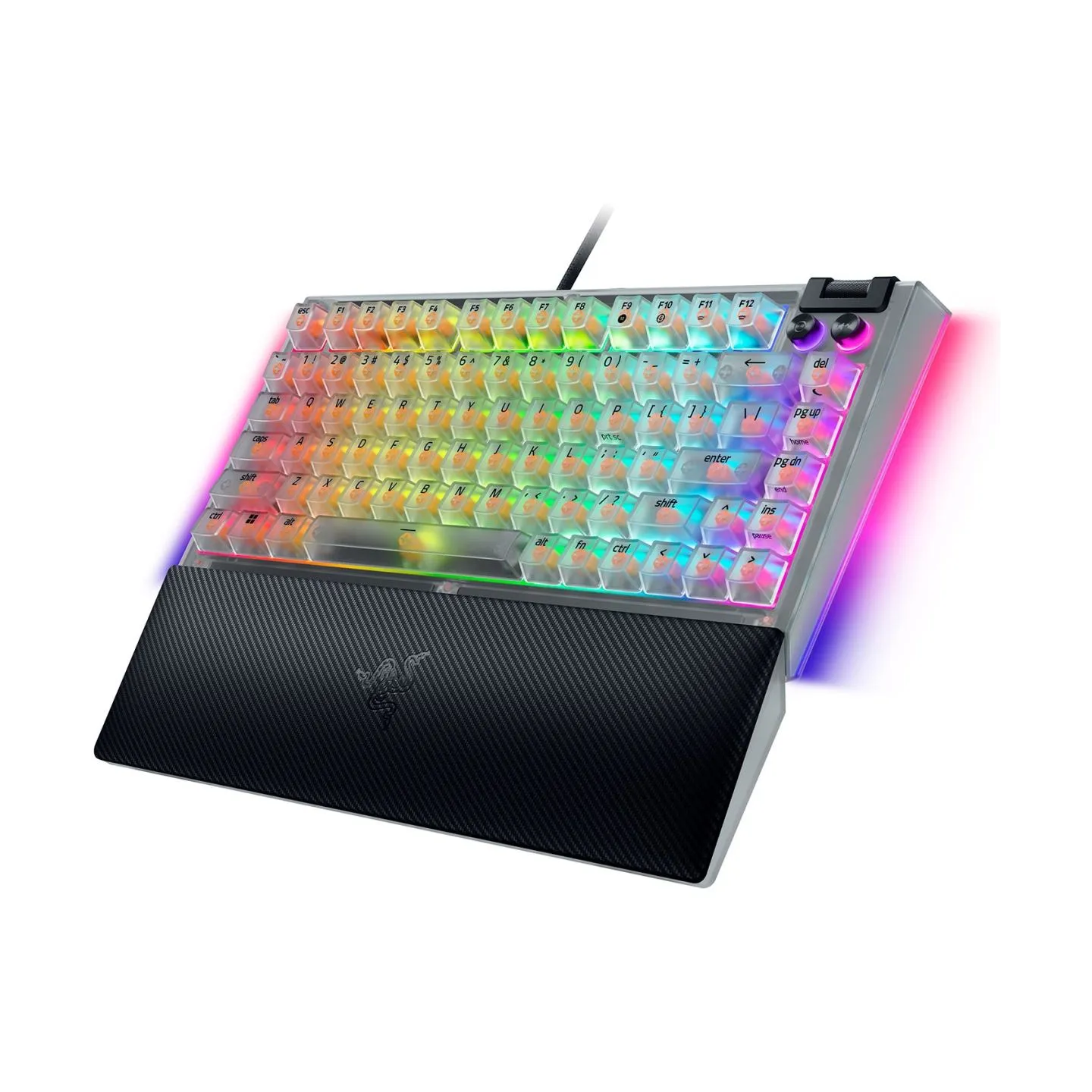 Razer Hot-swappable Mechanical Gaming Keyboard | BlackWidow V4 75% | Gaming Keyboard | Wired | US | Razer Mechanical Switches (T