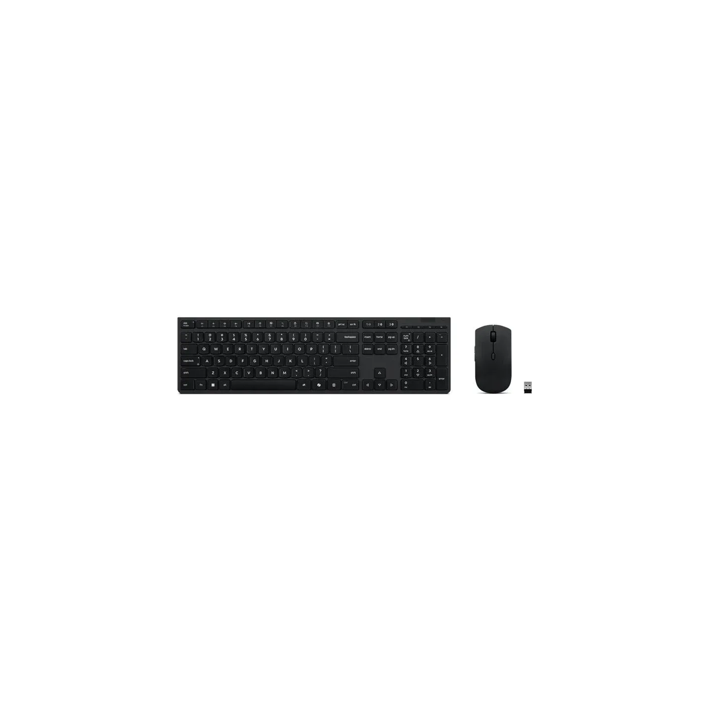 Lenovo PROFESSIONAL WIRELESS RECHARGEABLE KEYBOARD AND MOUSE COMBO AI - LITHUANIAN