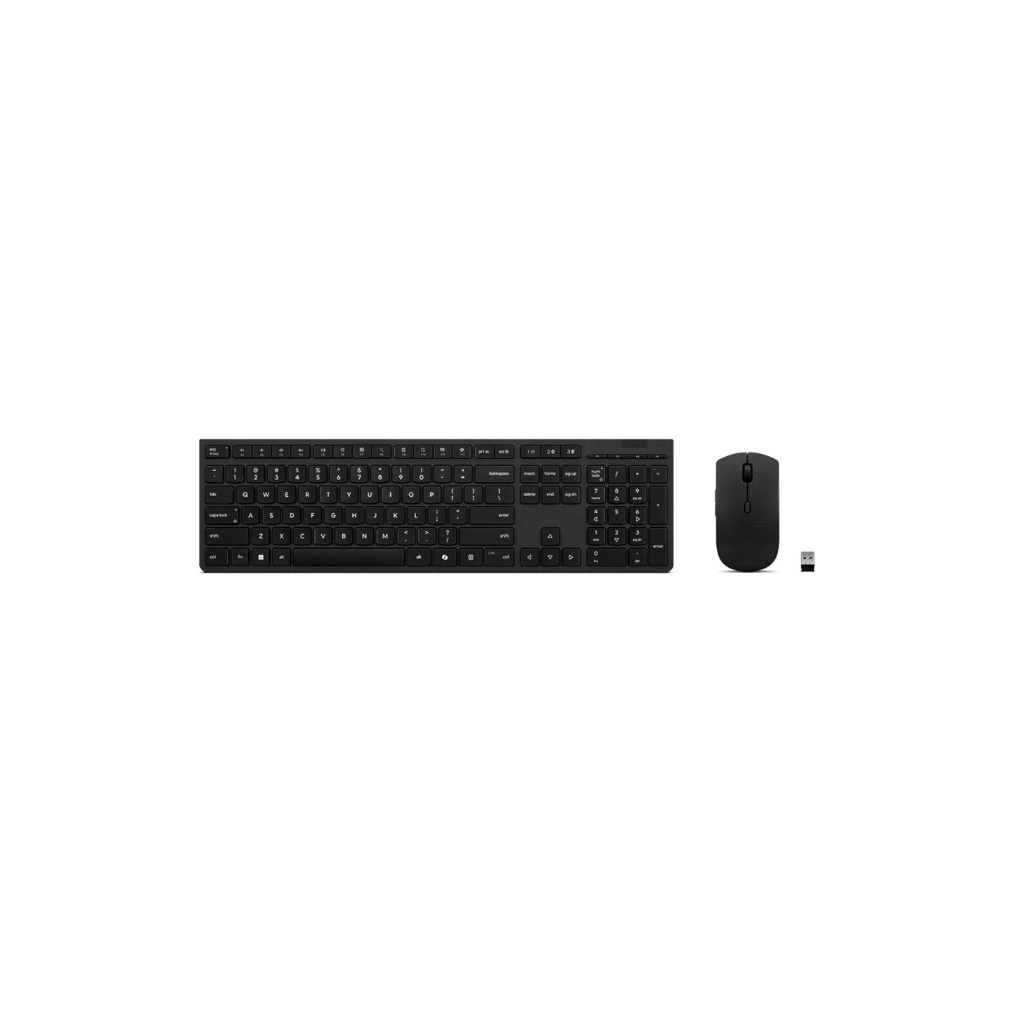 Lenovo PROFESSIONAL WIRELESS RECHARGEABLE KEYBOARD AND MOUSE COMBO AI - LITHUANIAN