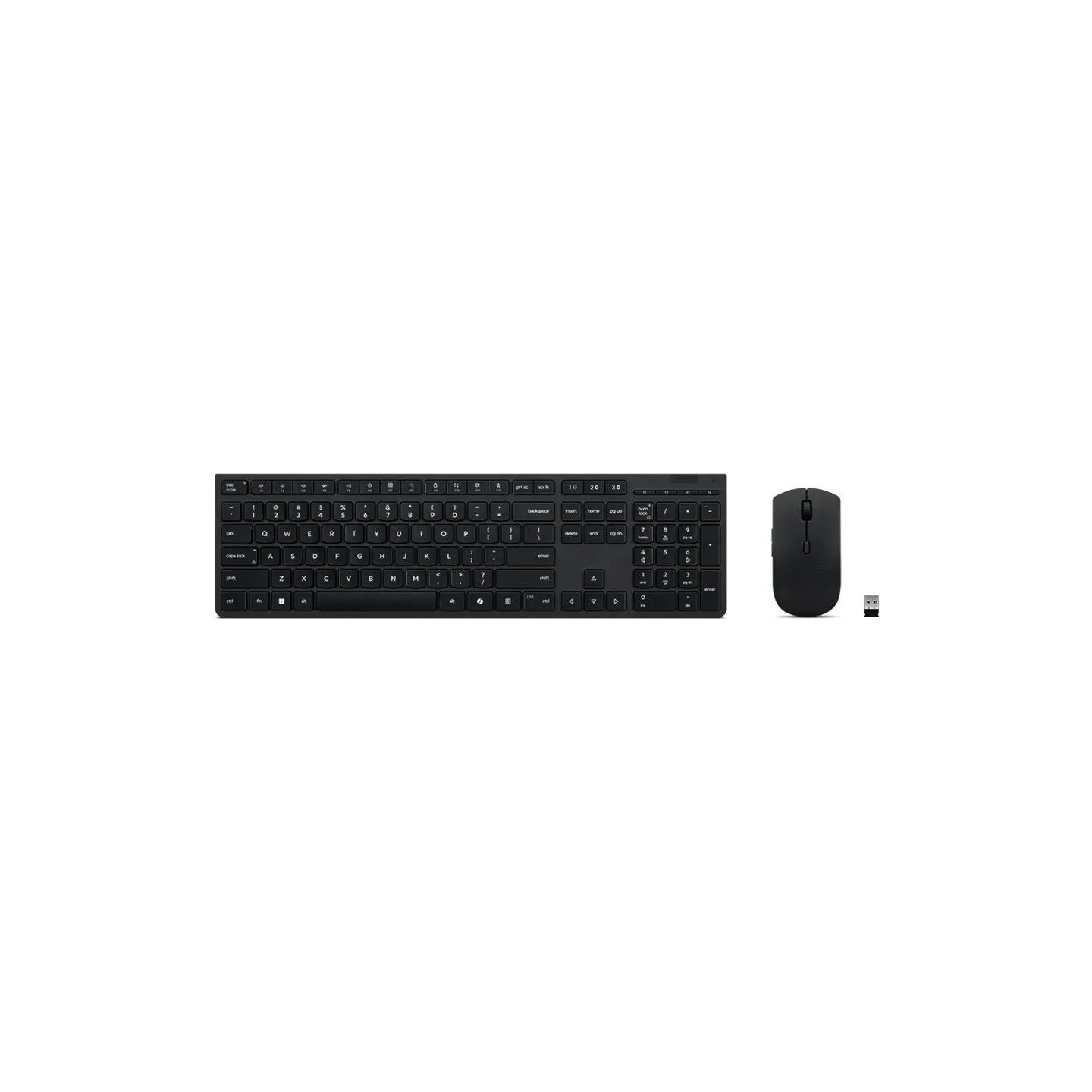 Lenovo PROFESSIONAL WIRELESS RECHARGEABLE KEYBOARD AND MOUSE COMBO AI - LITHUANIAN