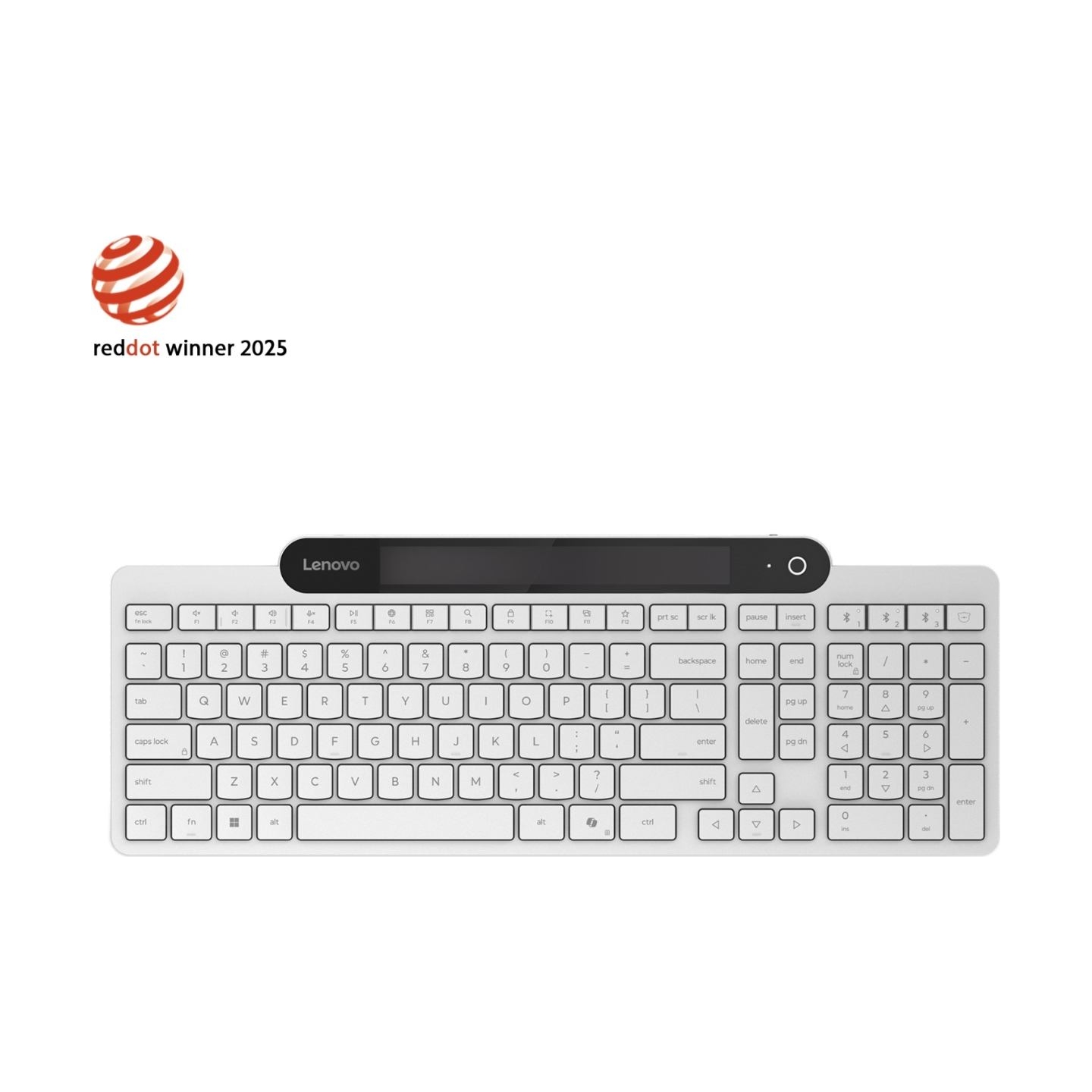 Lenovo 800 SELF-CHARGING BLUETOOTH KEYBOARD-US ENGLISH
