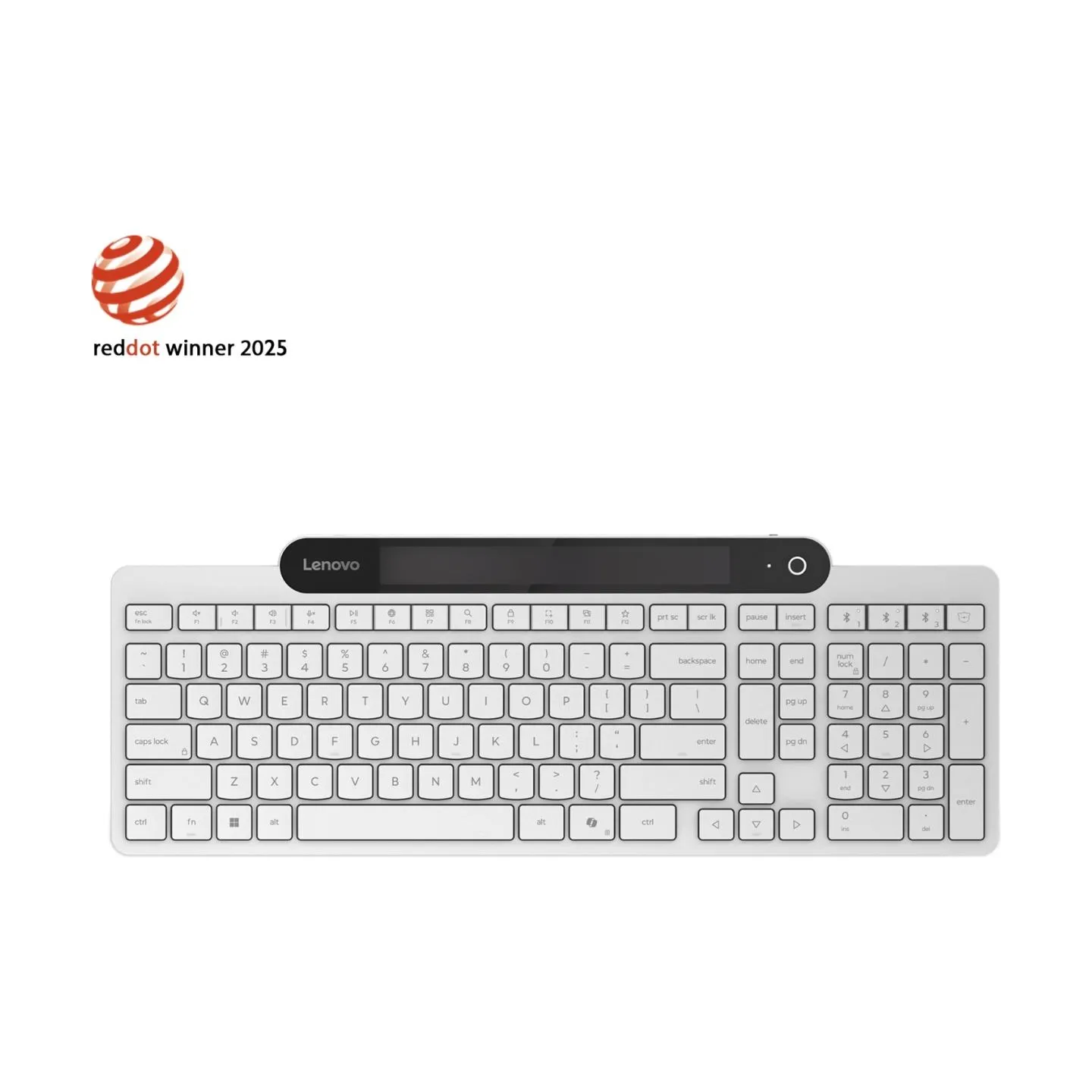 Lenovo 800 SELF-CHARGING BLUETOOTH KEYBOARD-US ENGLISH