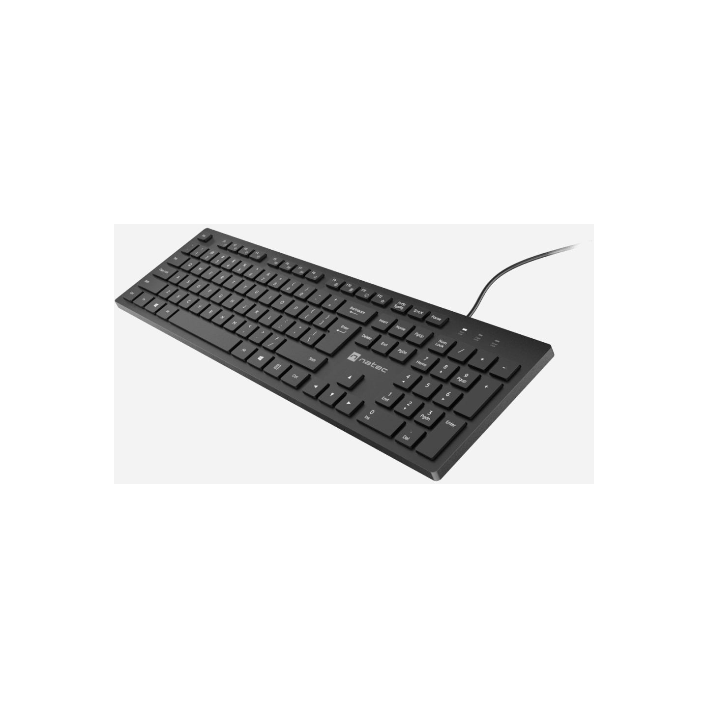 Natec | Herring | Keyboard | Wired | US | Black