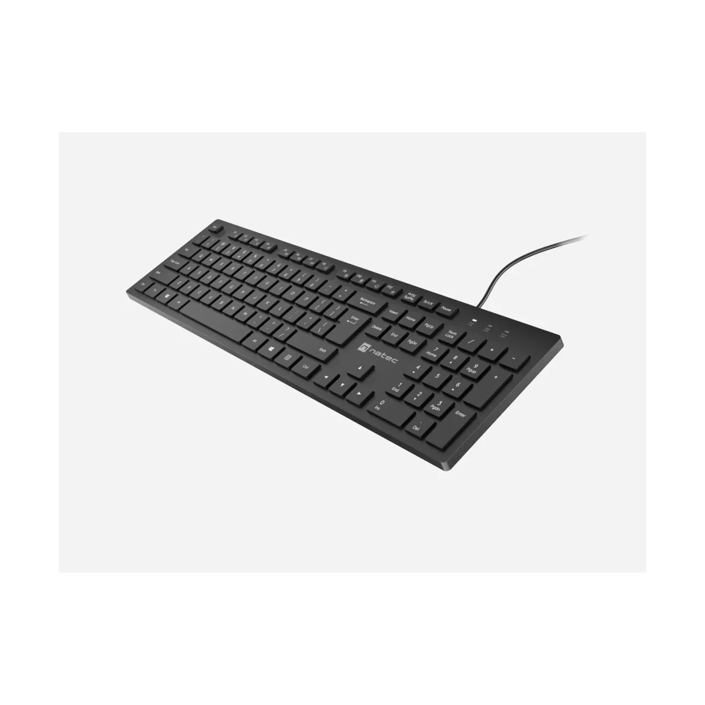 Natec | Herring | Keyboard | Wired | US | Black