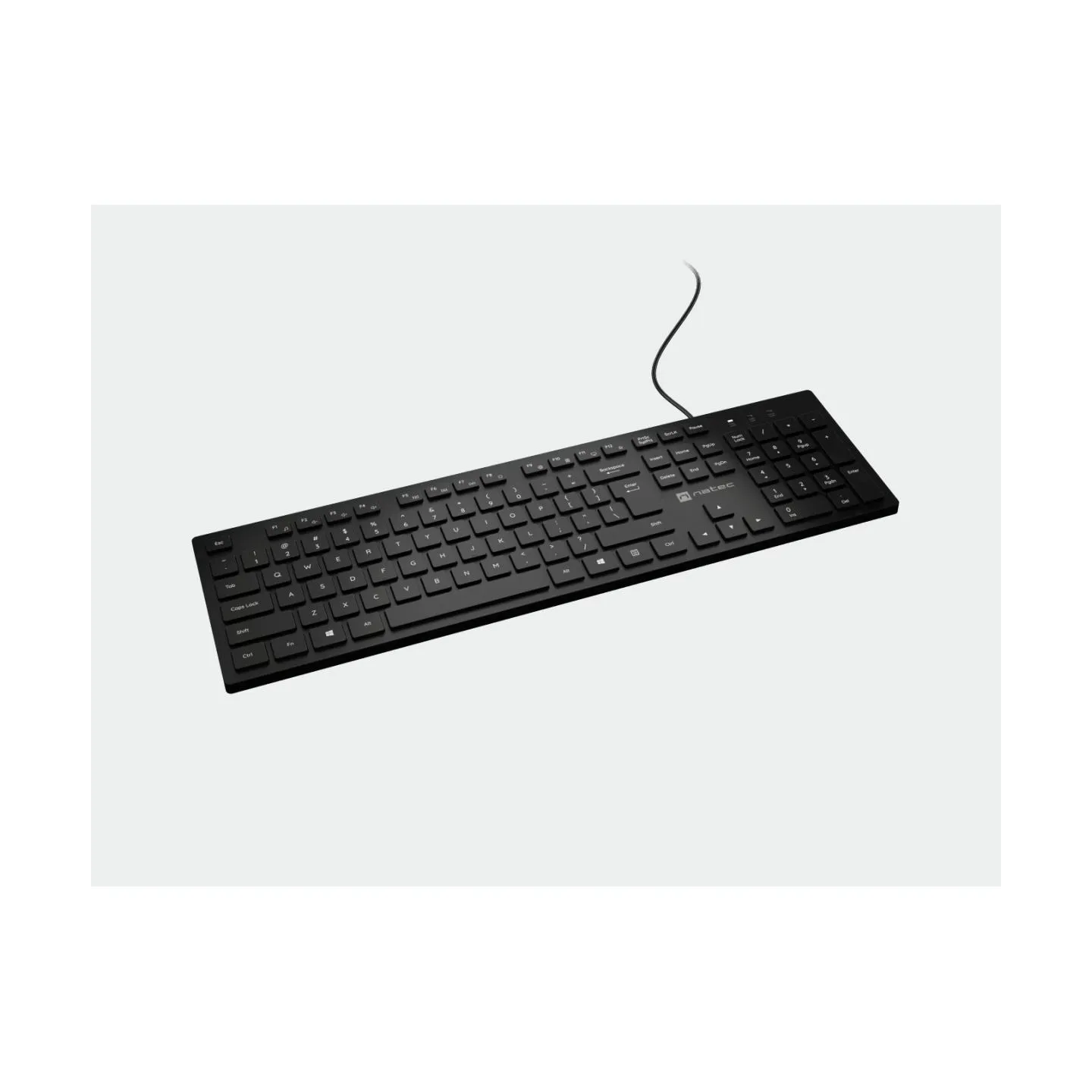 Natec | Herring | Keyboard | Wired | US | Black