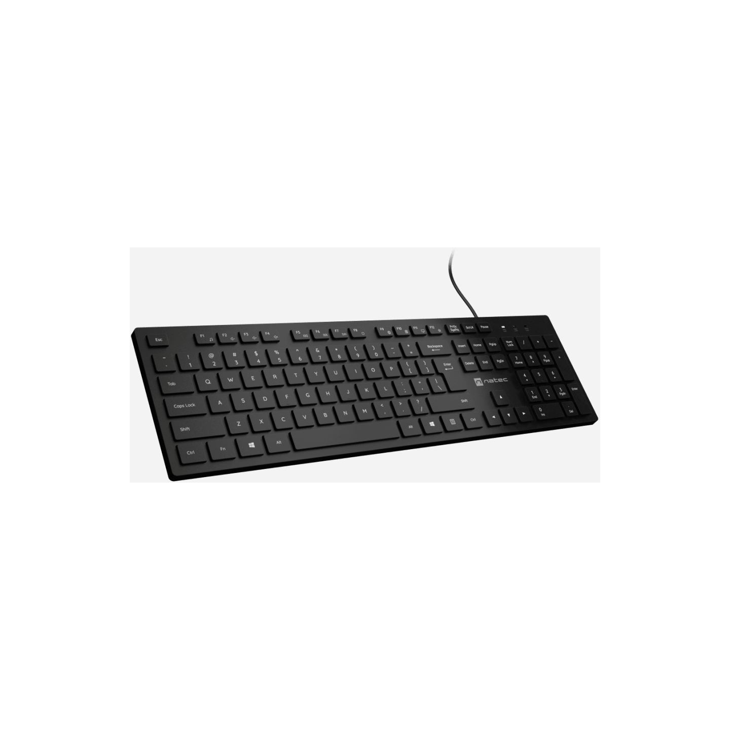 Natec | Herring | Keyboard | Wired | US | Black