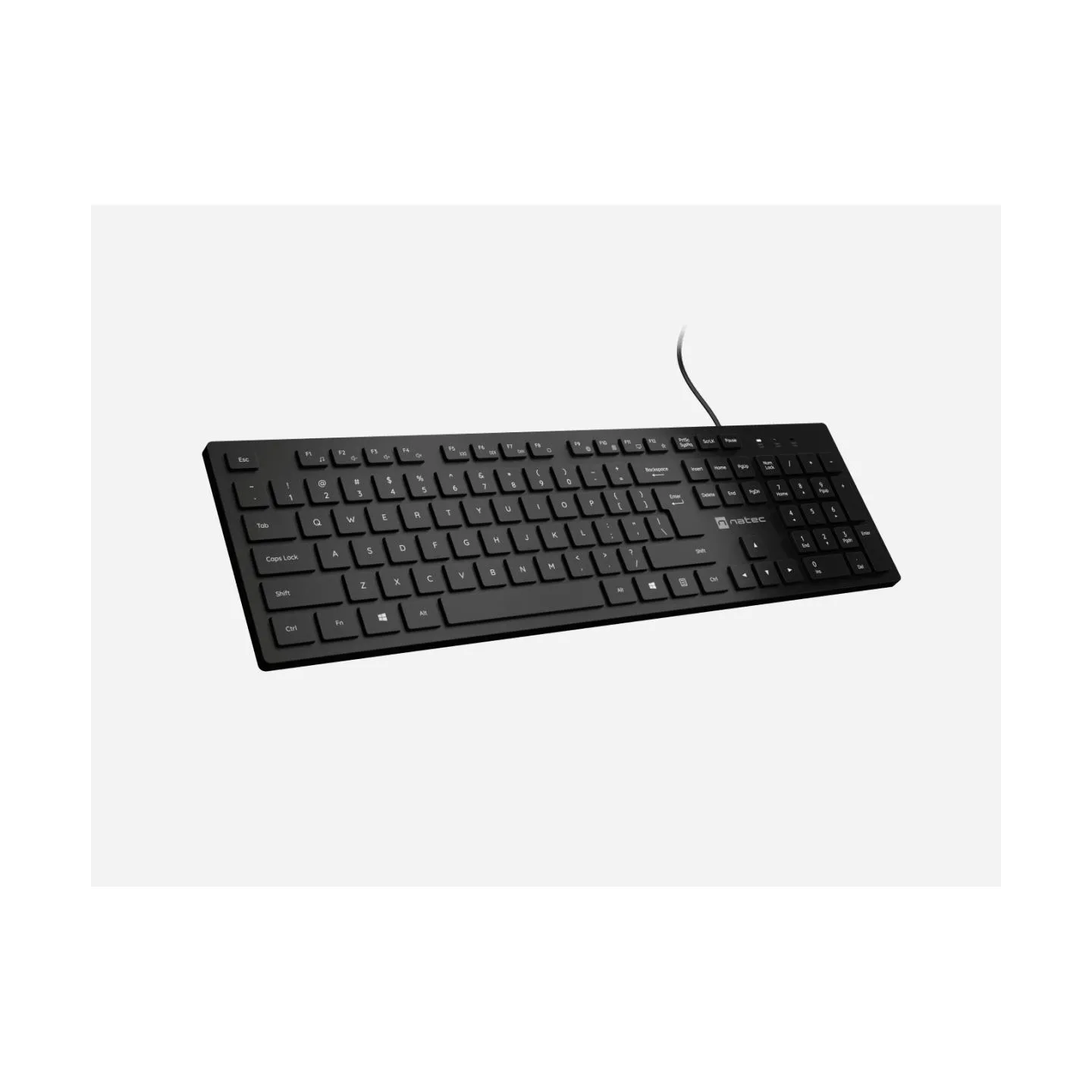 Natec | Herring | Keyboard | Wired | US | Black
