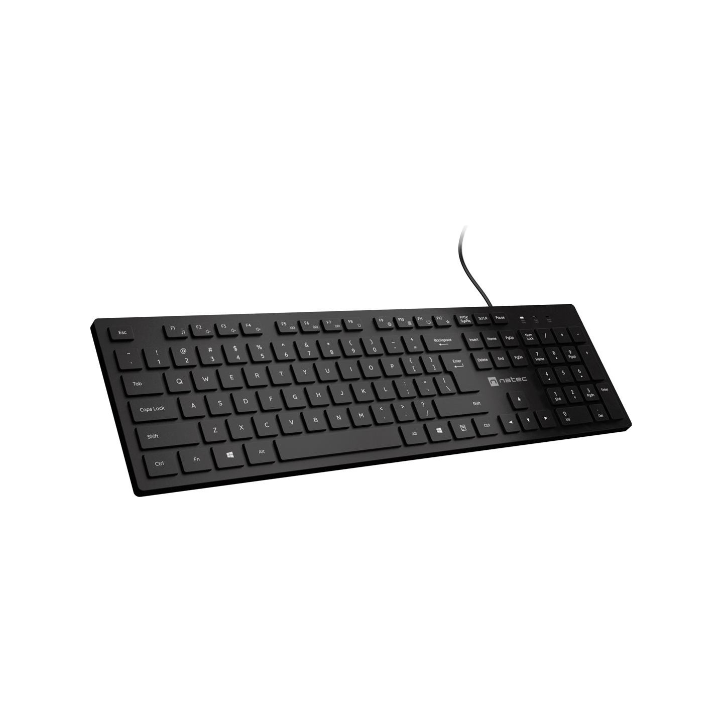 Natec | Herring | Keyboard | Wired | US | Black