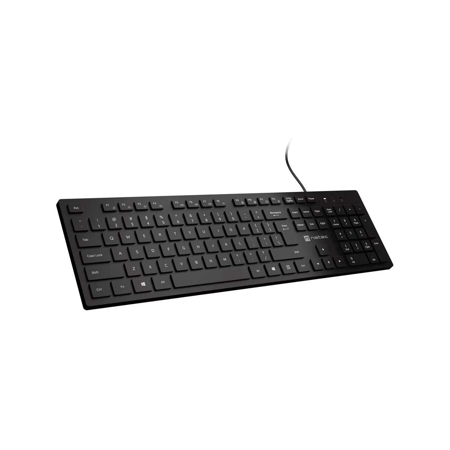 Natec | Herring | Keyboard | Wired | US | Black