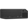 Natec Keyboard smart TV Turbot 2 slim touchpad