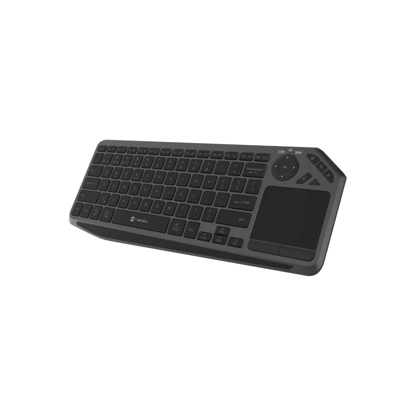 Natec Turbot 2 | Keyboard | Wireless | US | Bluetooth | Black/Gray