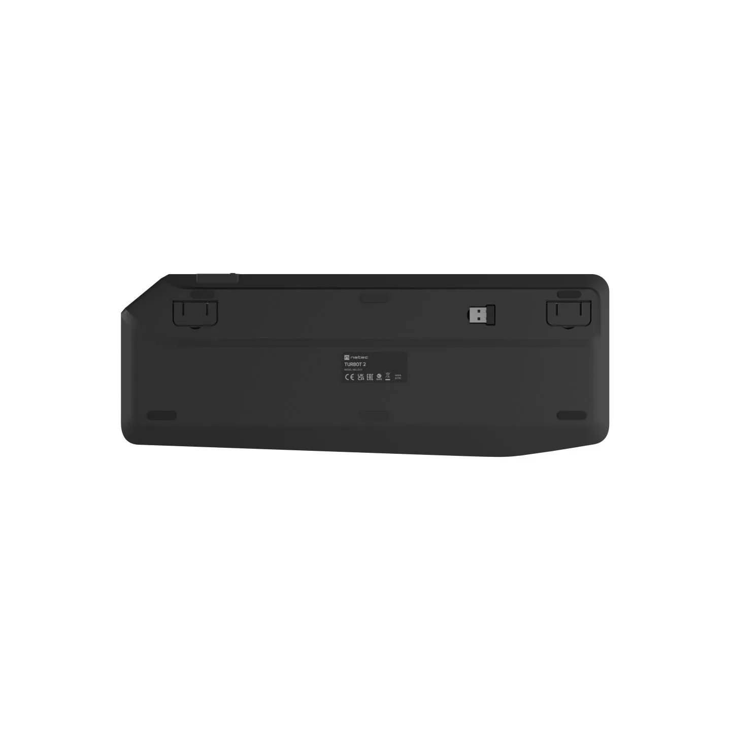 Natec Keyboard smart TV Turbot 2 slim touchpad