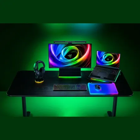 Razer | BlackWidow V4 Low-Profile HyperSpeed | Keyboard | Wireless | US | Bluetooth | Green Switches | Black