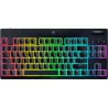 Razer | BlackWidow V4 Low-Profile HyperSpeed | Keyboard | Wireless | US | Bluetooth | Green Switches | Black