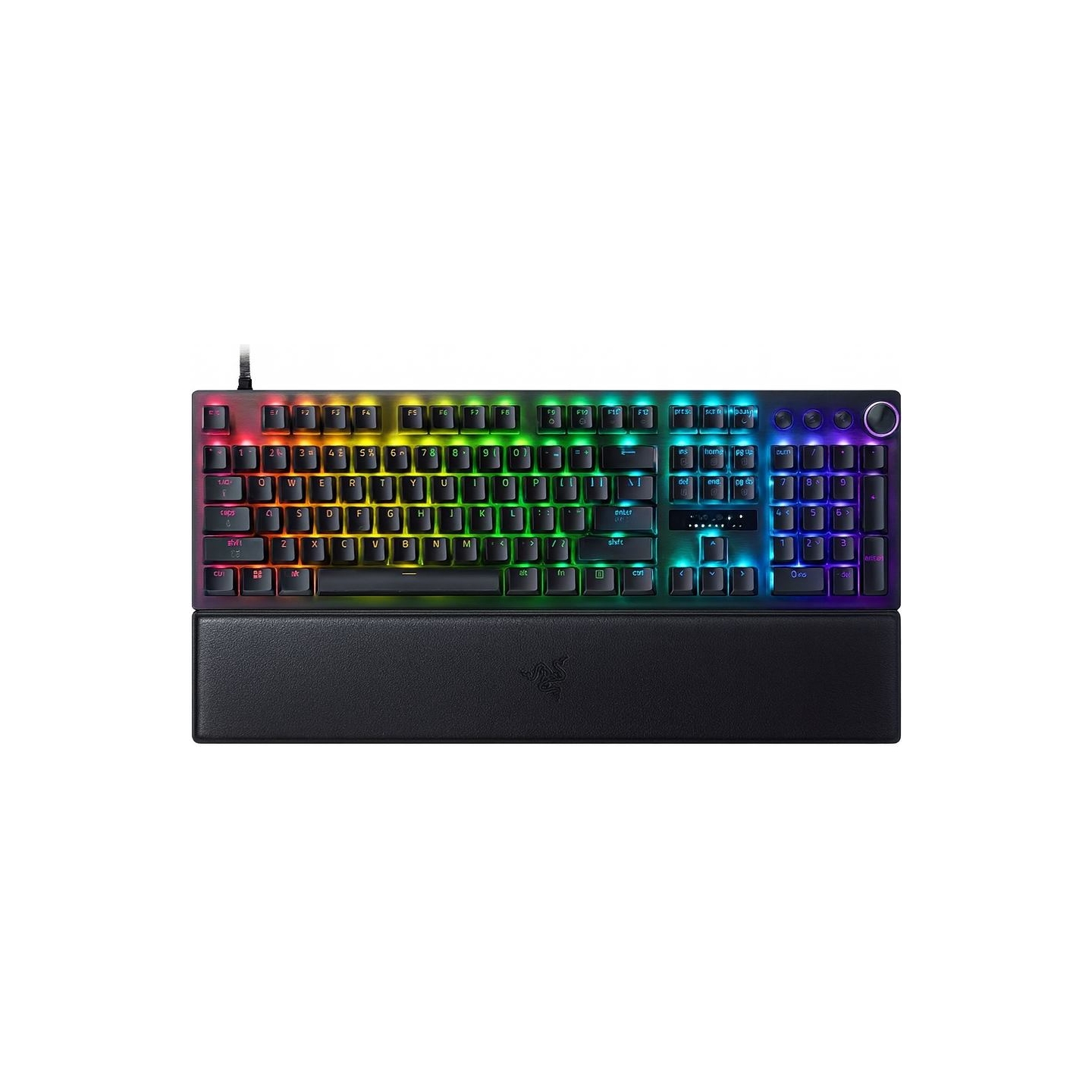 Razer Huntsman V3 Pro 8KHz | Gaming keyboard | Wired | US | Razer Analog Optical Switch Gen-2 | Black