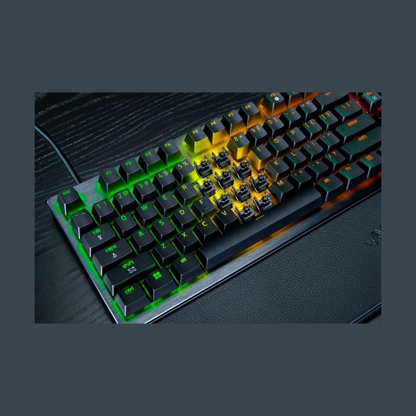 Razer Huntsman V3 Pro 8KHz | Gaming keyboard | Wired | US | Razer Analog Optical Switch Gen-2 | Black