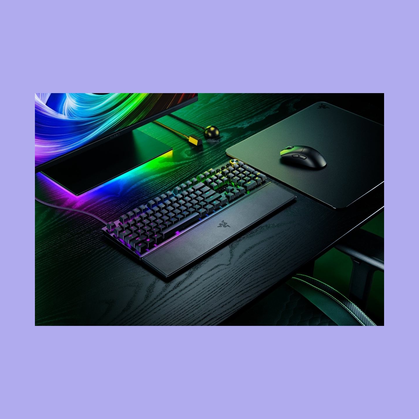 Razer Huntsman V3 Pro 8KHz | Gaming keyboard | Wired | US | Razer Analog Optical Switch Gen-2 | Black