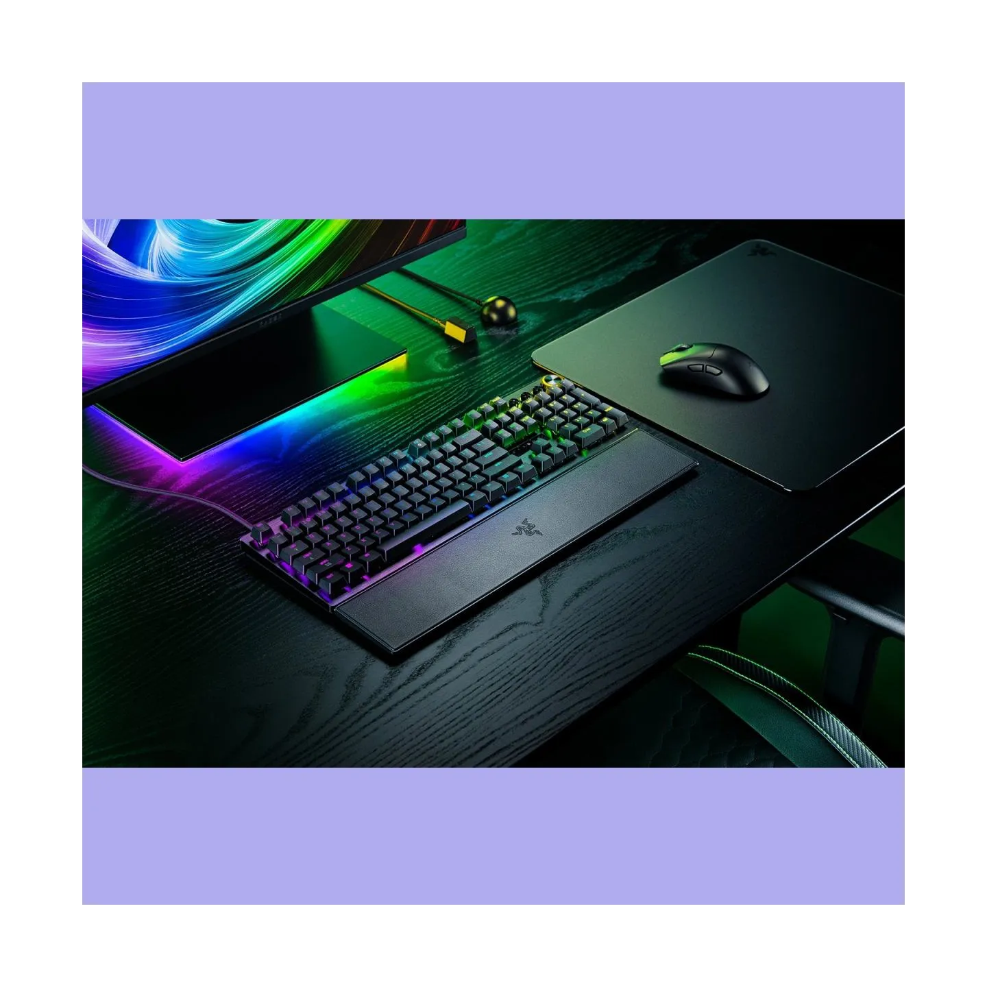 Razer Huntsman V3 Pro 8KHz | Gaming keyboard | Wired | US | Razer Analog Optical Switch Gen-2 | Black