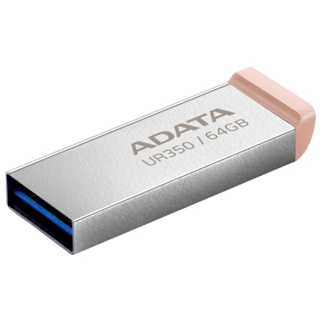 A-Data ADATA | USB Flash Drive | UR350 | 64 GB | USB 3.2 Gen1 | Brown